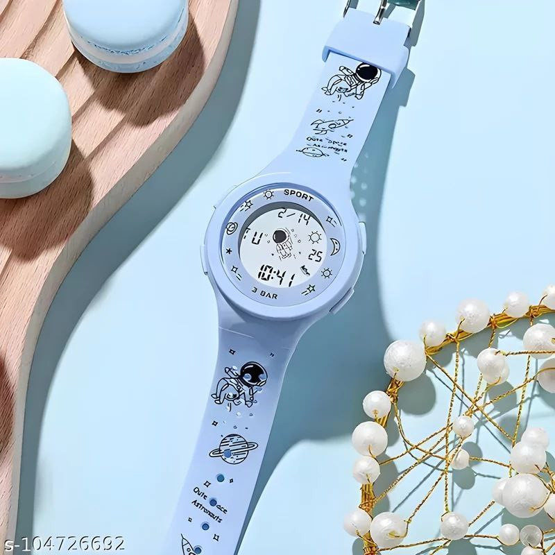 ساعت مچی دیجیتال بچگانه مدل ضد آب فضایی کد 102