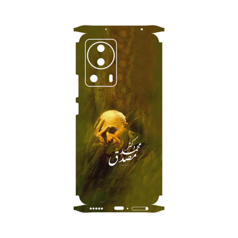 برچسب پوششی ماهوت مدل Dr_Mosadeq-FullSkin مناسب برای گوشی موبایل شیائومی 13 Lite