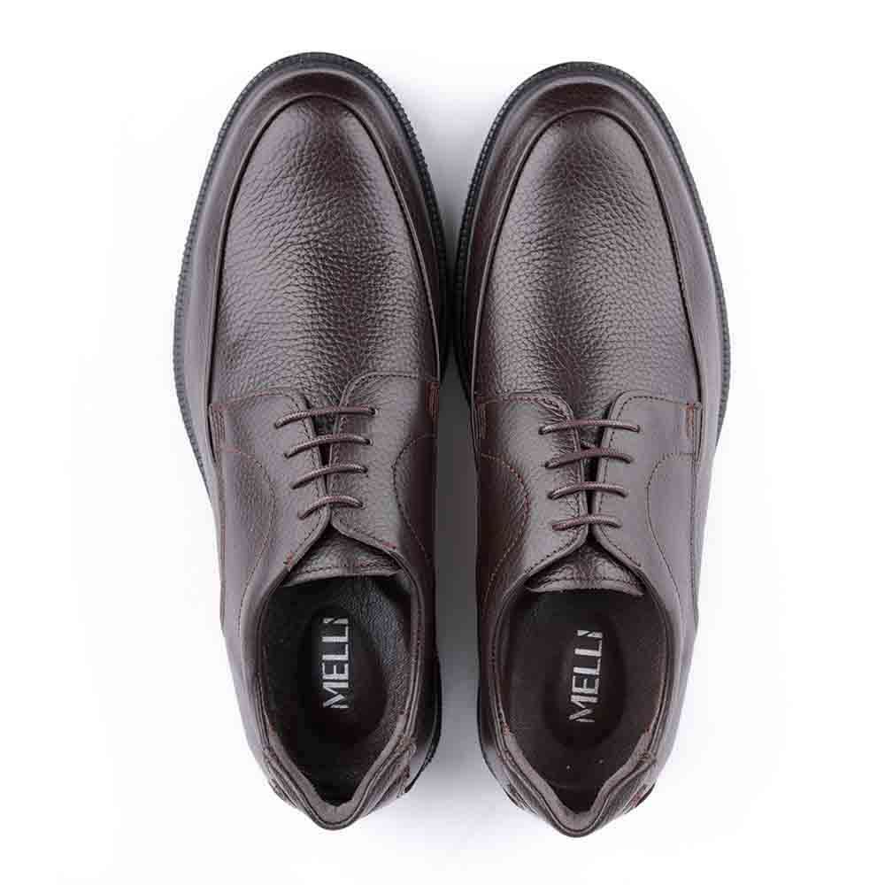 کفش مردانه ملی مدل کوشیار بندی کد 13193754 رنگ قهوه ای -  - 4