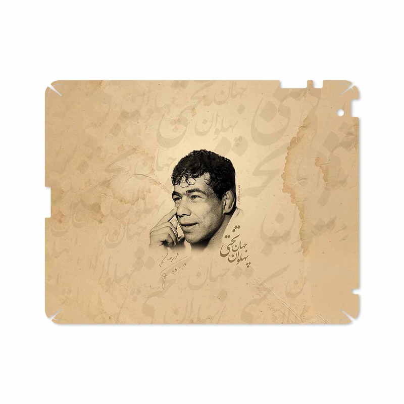 برچسب پوششی ماهوت مدل Gholamreza Takhti مناسب برای تبلت اپل iPad 2 2011 A1397