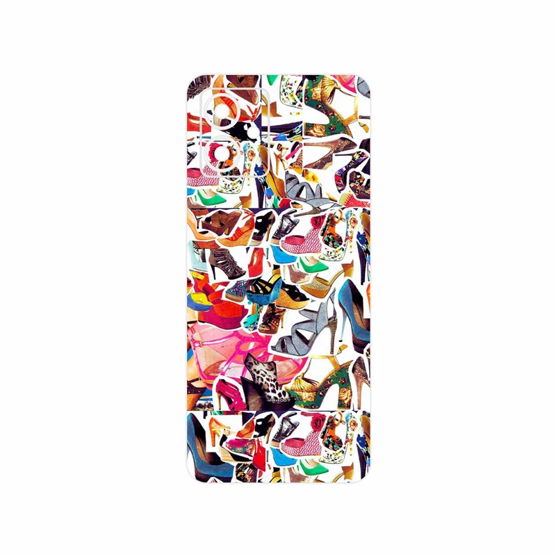 برچسب پوششی ماهوت مدل Collage of High heel Shoes مناسب برای گوشی موبایل موتورولا Moto G14