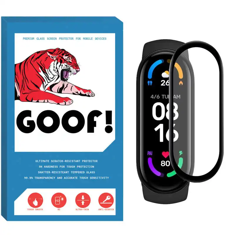 محافظ صفحه نمایش نانو گوف مدل WTCH-G مناسب برای ساعت هوشمند شیائومی Mi Band 6