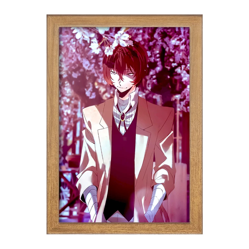 تابلو خندالو مدل دازای انیمه سگ های ولگرد بانگو کد F2479