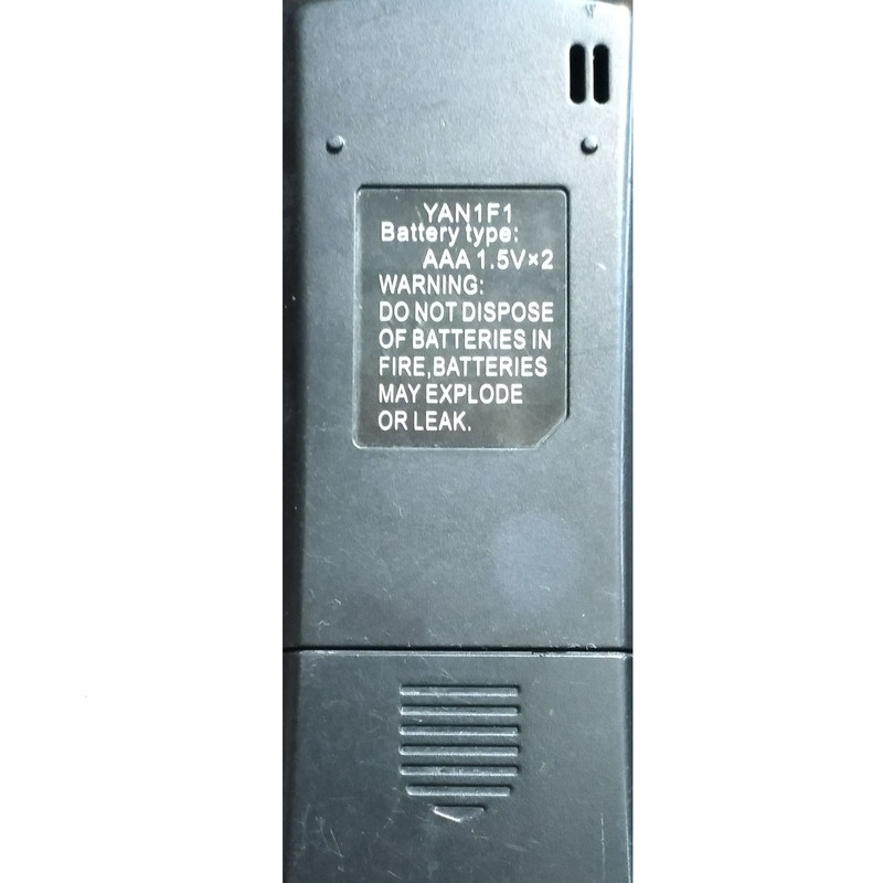 ریموت کنترل گری مدل  YAN1F1 مناسب برای کولر گازی GREE