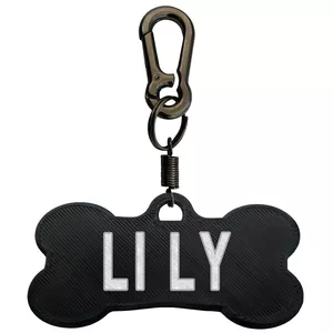 پلاک شناسایی سگ مدل Lily