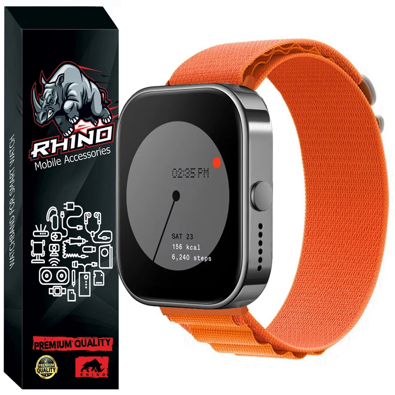 بند راینو مدل Alpine مناسب برای ساعت هوشمند ناتینگ CMF Watch Pro