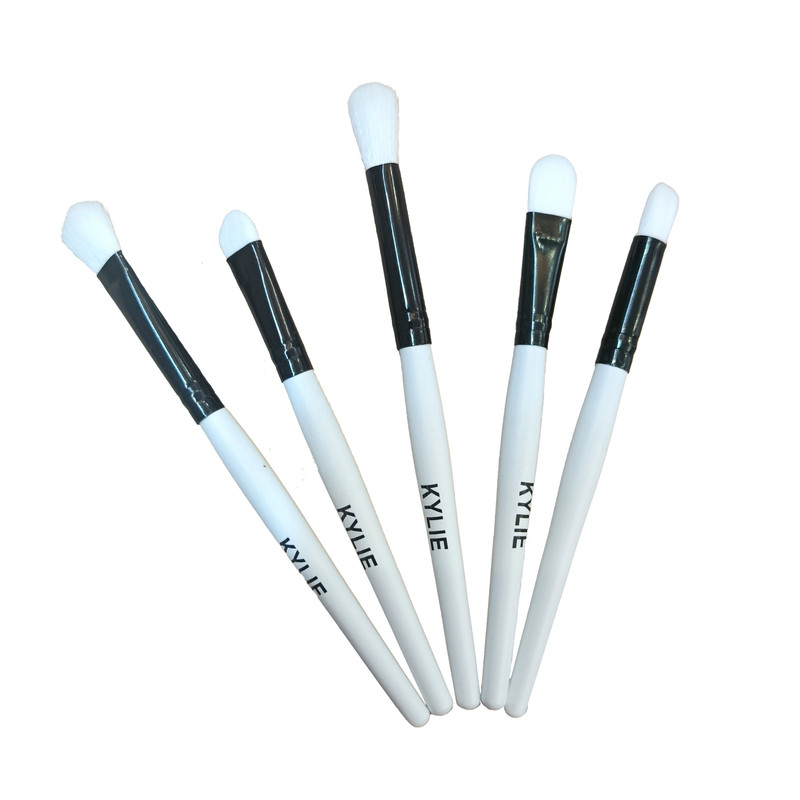 ست براش آرایشی کایلای مدل White Edition مجموعه 5 عددی