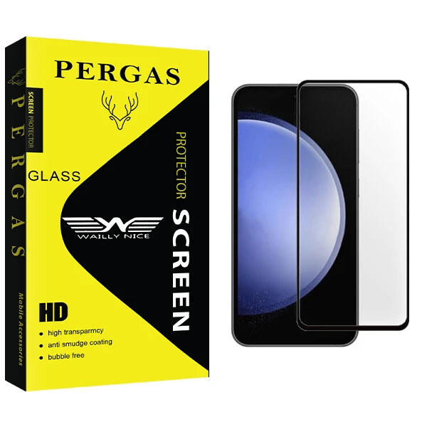 محافظ صفحه نمایش شیشه ای وایلی نایس مدل Pergas مناسب برای گوشی موبایل سامسونگ Galaxy S23 Fe