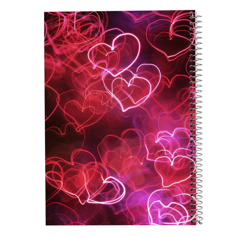 دفتر مشق 50 برگ مدوپد مدل عاشقانه love کد DF14173