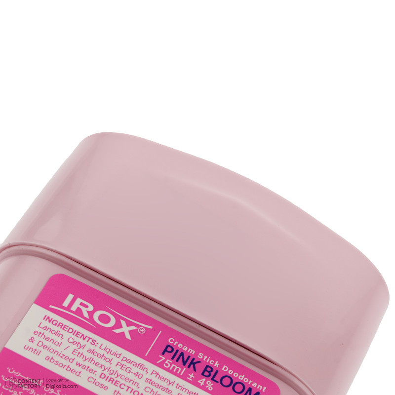 دئودورانت زنانه ایروکس مدل PINK BLOOM حجم 75 میلی لیتر