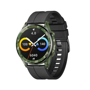 برچسب ماهوت طرح Army-Green-Pixel مناسب برای ساعت هوشمند شیائومی Imilab W12