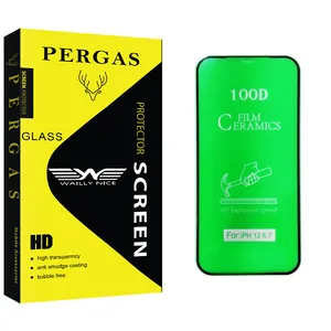 Waily Nice Pergas Glass Screen Protector For Apple اپل iPhone 12 Pro MAX