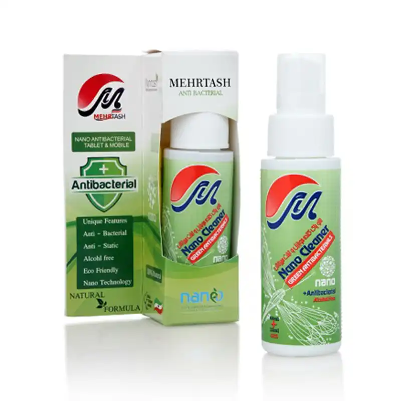 اسپری پاک کننده عینک مهرتاش مدل 01 به همراه دستمال