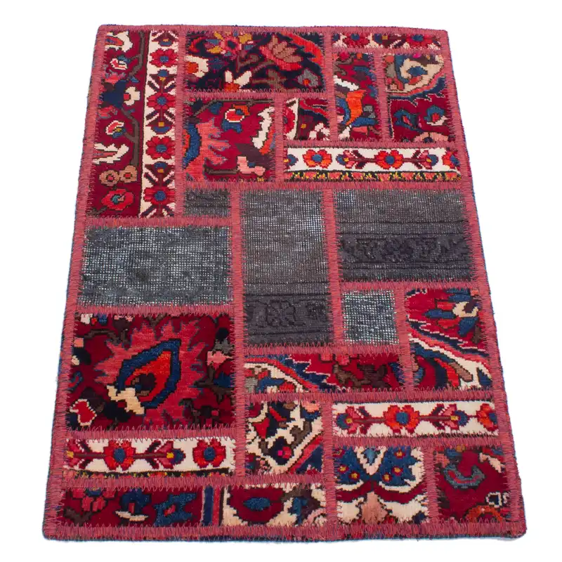 کلاژ فرش دستبافت نیم متری مدل اکولایزر کد13662