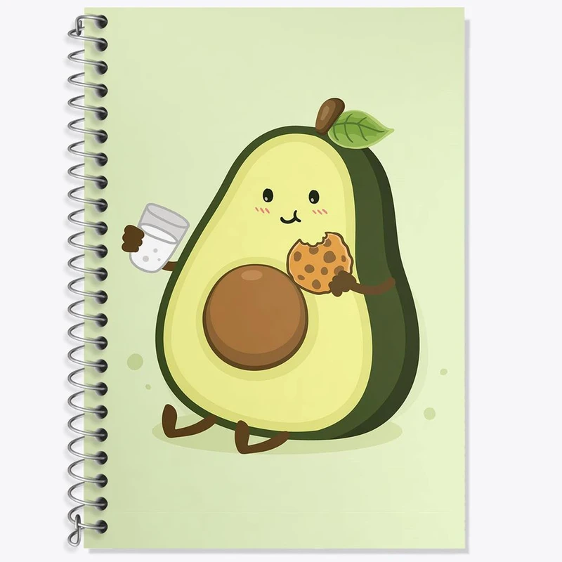 دفتر لغت 50 برگ خندالو مدل آووکادو کد 29577