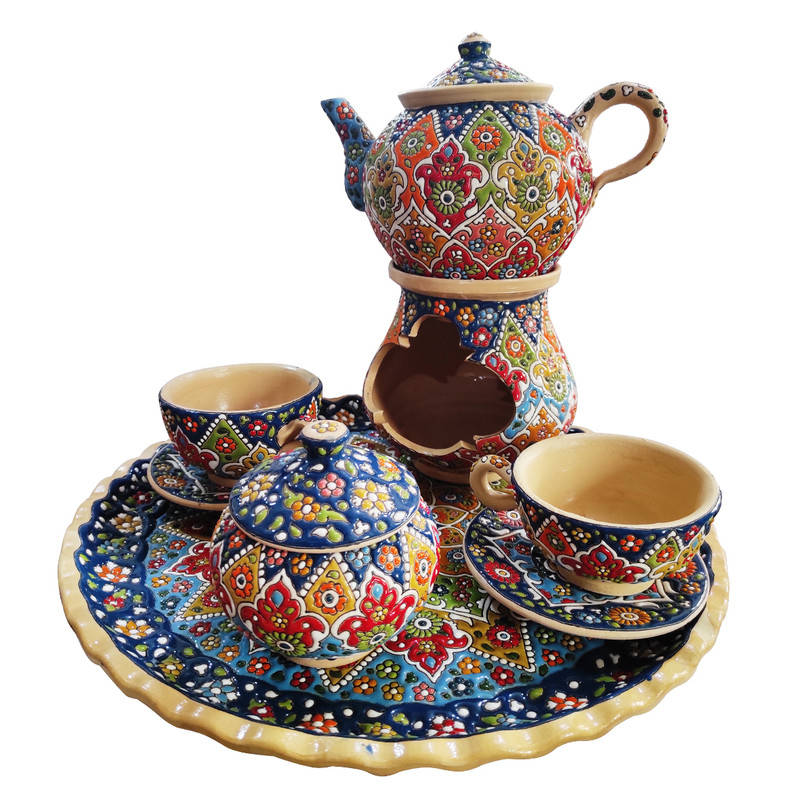 سرویس چای خوری 9 پارچه مدل A001