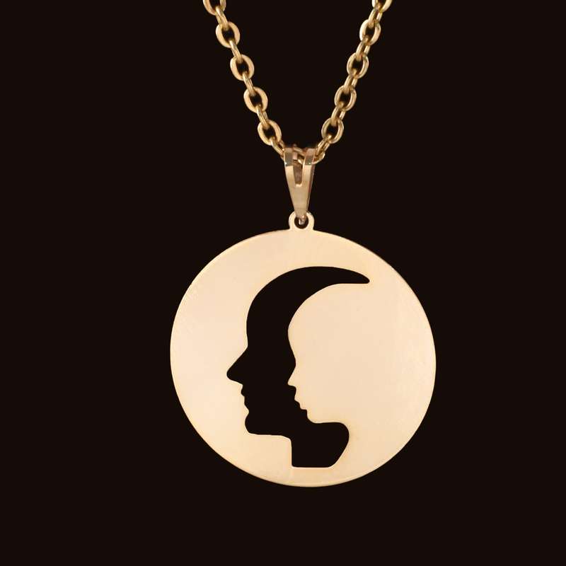 گردنبند نقره زنانه مدل h467