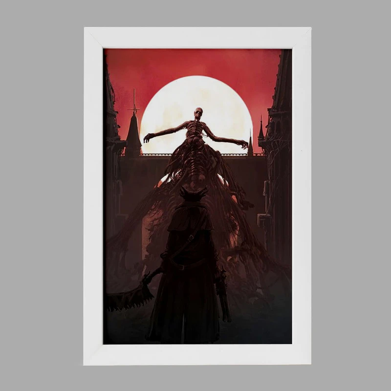 تابلو خندالو مدل بازی بلاد بورن Blood Borne کد 30072