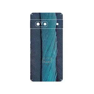 MAHOOT Turquoise feathers Cover Sticker for Google Pixel 7