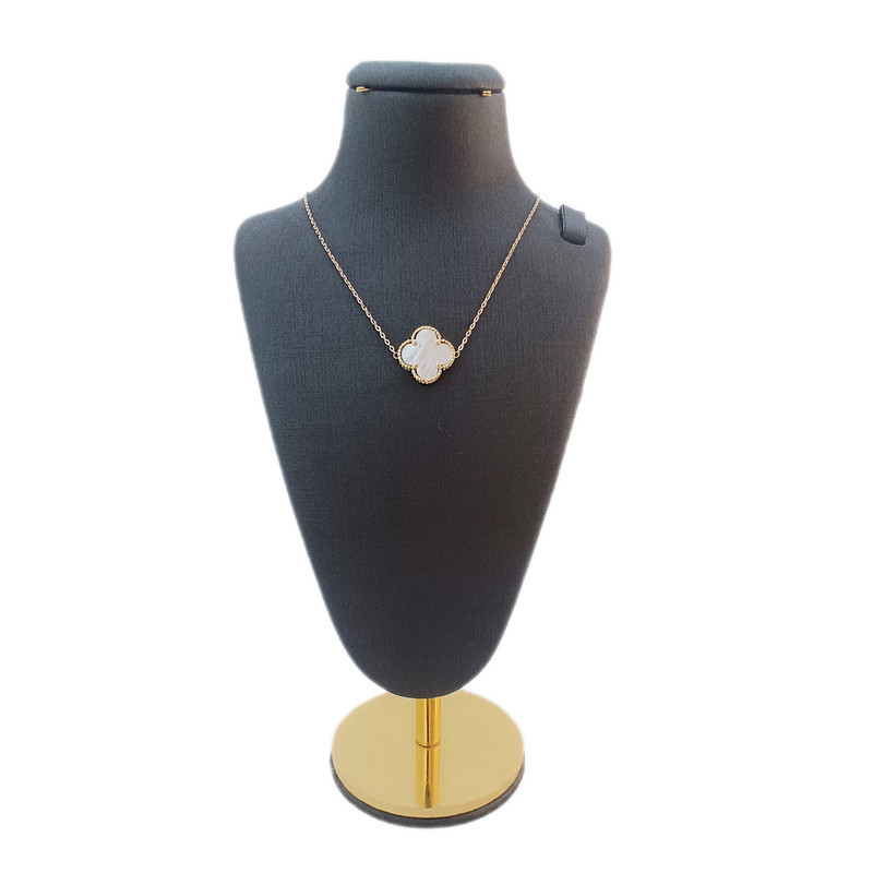 گردنبند طلا 18 عیار زنانه جواهری ماهوور مدل ونکلیف کد 01