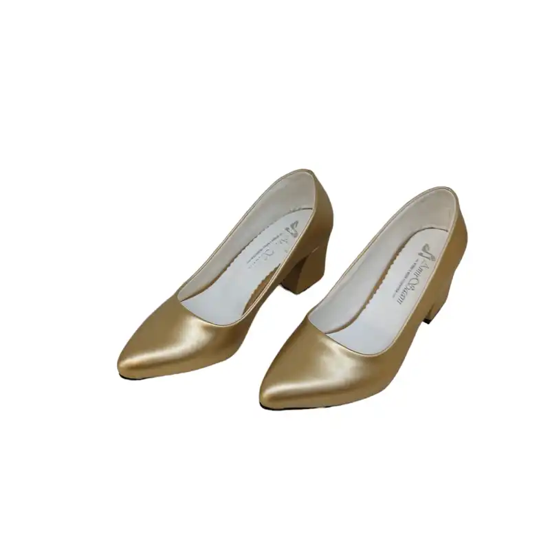 کفش زنانه مدل ZPO 14 BR رنگ طلایی