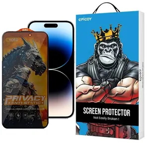 Epicoy Knight Privacy Glass Screen Protector For Apple iPhone 14 Pro