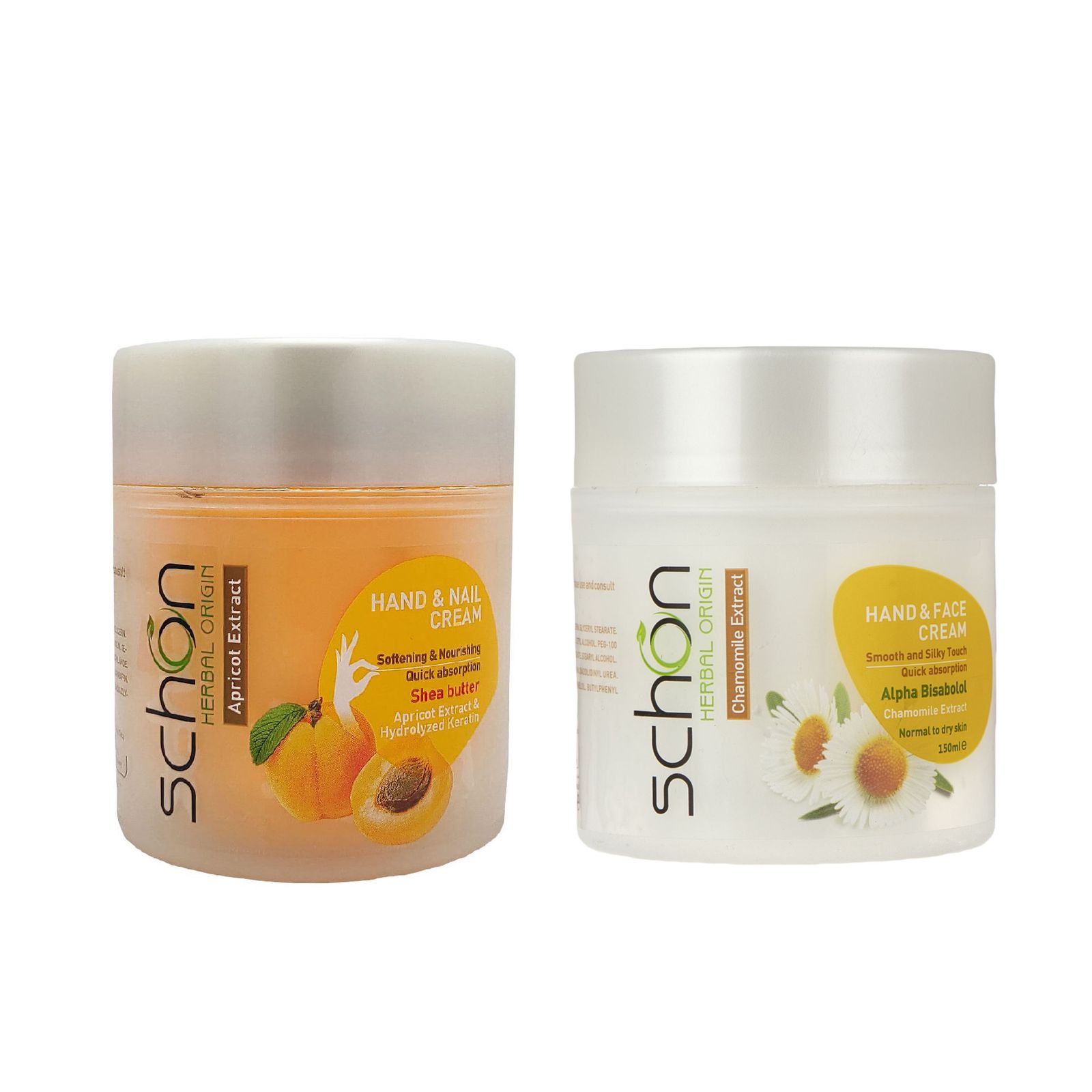 کرم دست و ناخن شون مدل Apricot Extract حجم 150 میلی لیتر به همراه کرم دست و صورت حجم 150 میلی لیتر -  - 1