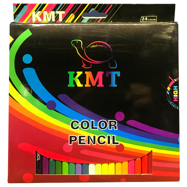 مداد رنگی 24 رنگ کی ام تی کد 10