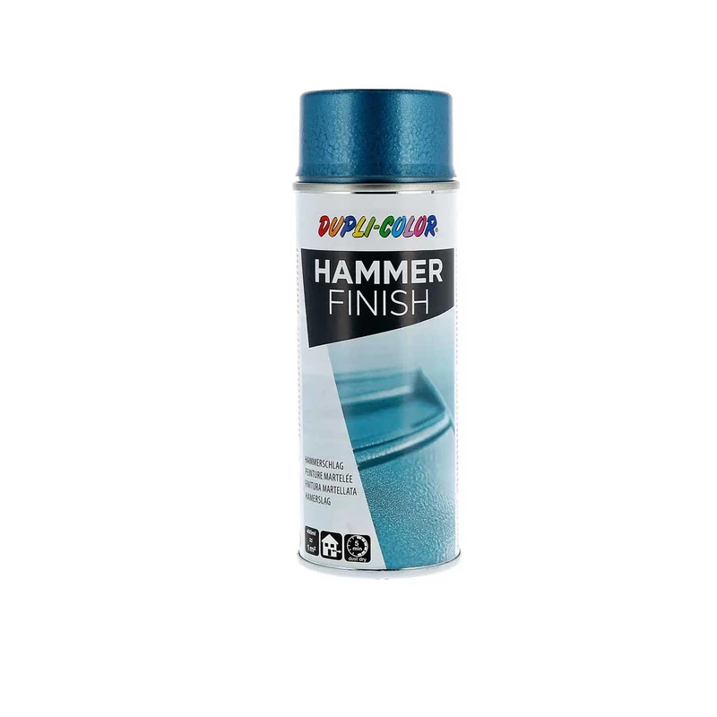 اسپری رنگ افکت چکشی آبی دوپلی کالر مدل Hammer حجم 400 میلی لیتر