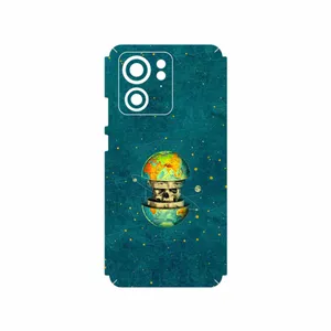 MAHOOT Collage of Earth Face Cover Sticker for Motorola Edge 40