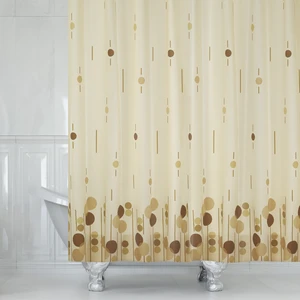 پرده حمام دلفین مدل Tor-6022 سایز 180x200سانتی متر