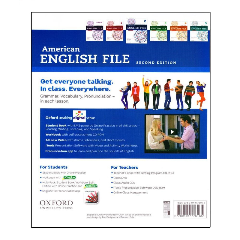 کتاب American English File 2 Second Edition اثر جمعی از نویسندگان انتشارات سپاهان