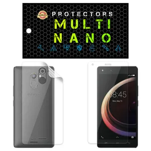  Multi Nano X-SFT Screen Protector For Infinix Hot 4 with back skin