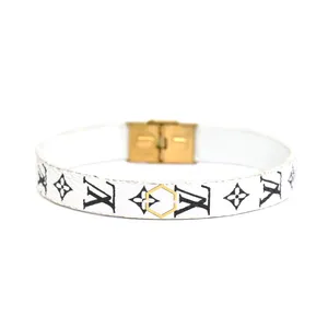 دستبند طلا 18 عیار مردانه فرشته طرح هندسی کد UBCHL0006-0027