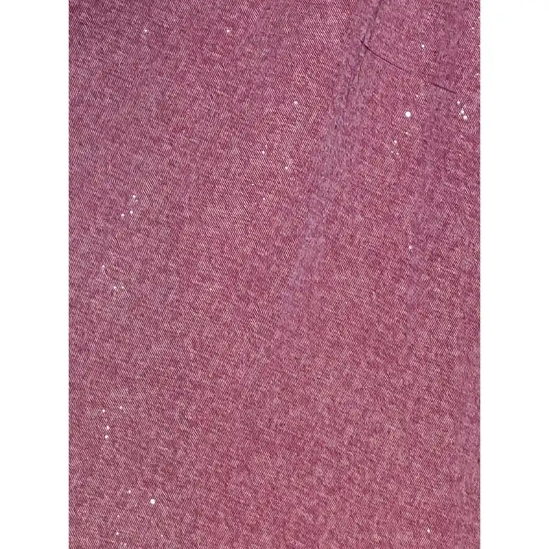 دامن کلوش زنانه مدل حریر رنگ سرخابی