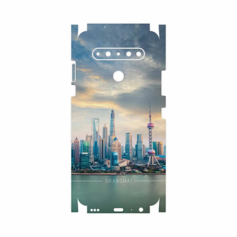 برچسب پوششی ماهوت مدل Shanghai-City-FullSkin مناسب برای گوشی موبایل ال جی K61