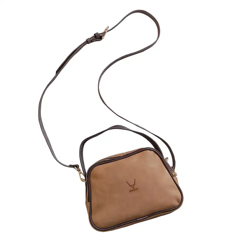 کیف رودوشی زنانه چرم آمادای مدل السا