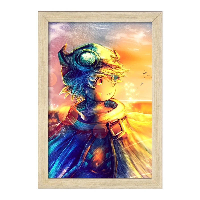 تابلو خندالو مدل ریگ انیمه ساخته شده در پرتگاه Made in Abyss  کد 22106