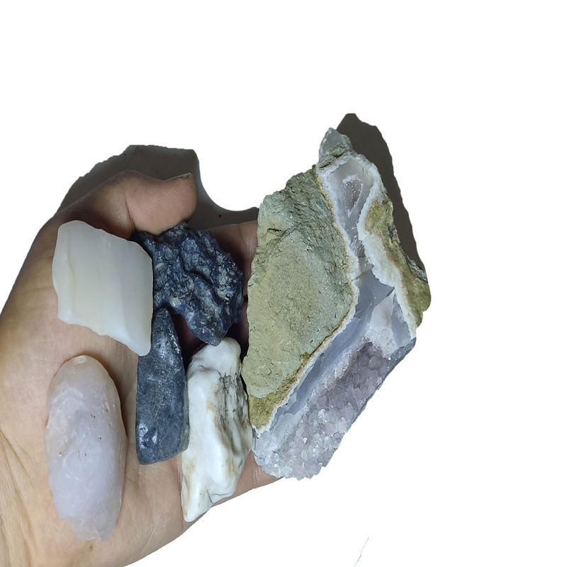سنگ راف مدل هفت چاکرا کد z 1 مجموعه 13 عددی