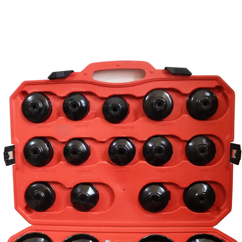 آچار فیلتر روغن مدل بلک بول کد YP-KASEI-030 مجموعه 30 عددی