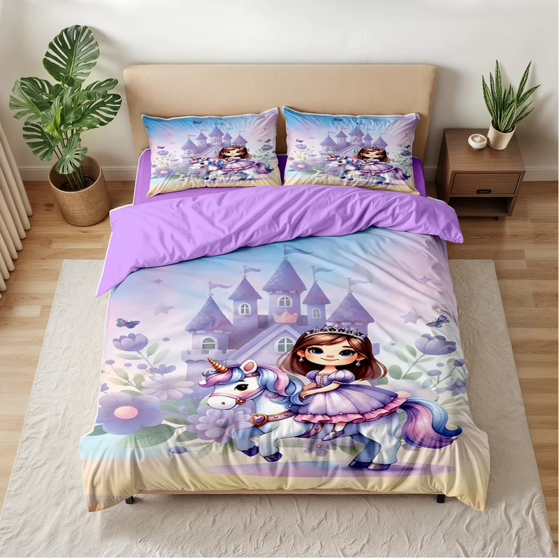 سرویس خواب 1 نفر 5 تکه مدل دختر مهربون کد girl 104