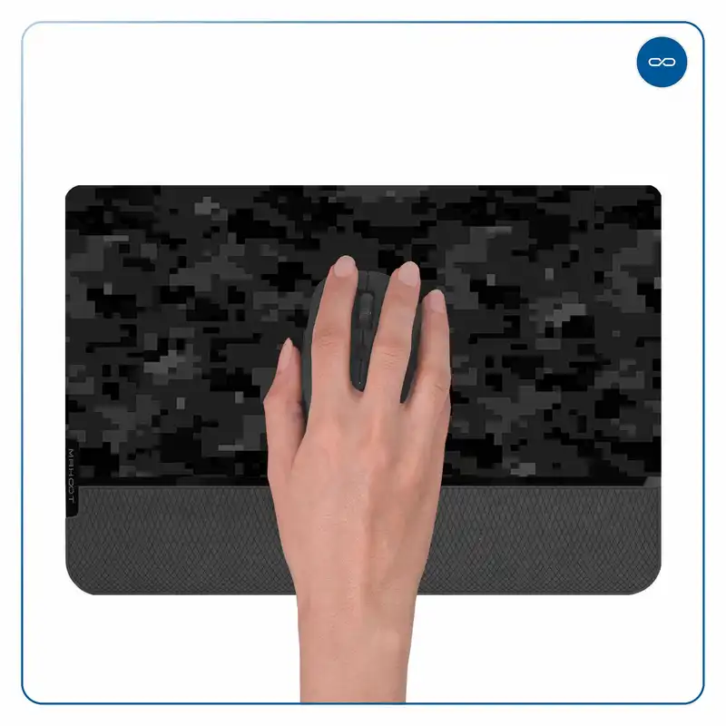 ماوس پد ماهوت مدل PRO- Night-Army-Pixel