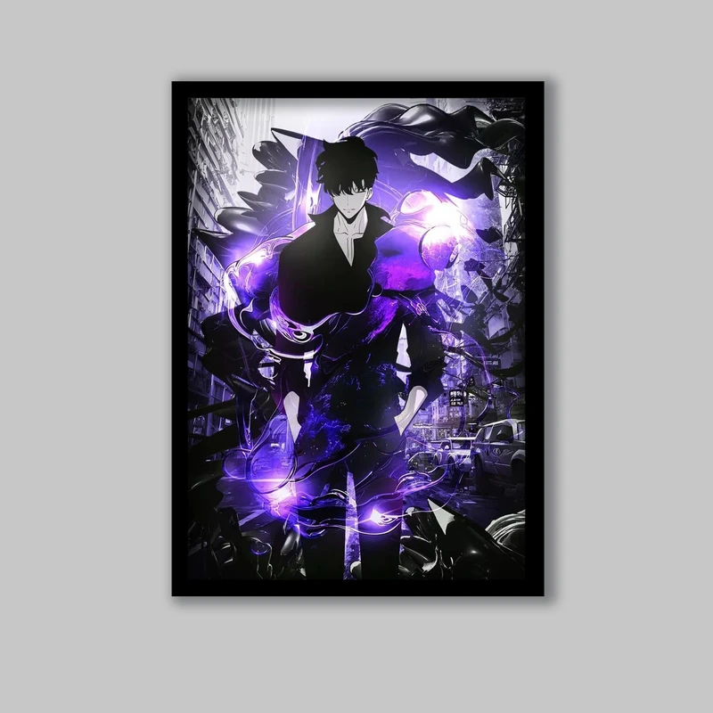 تابلو لیلیان مدل انیمه تک رو Solo Leveling کد LA-G11563-2