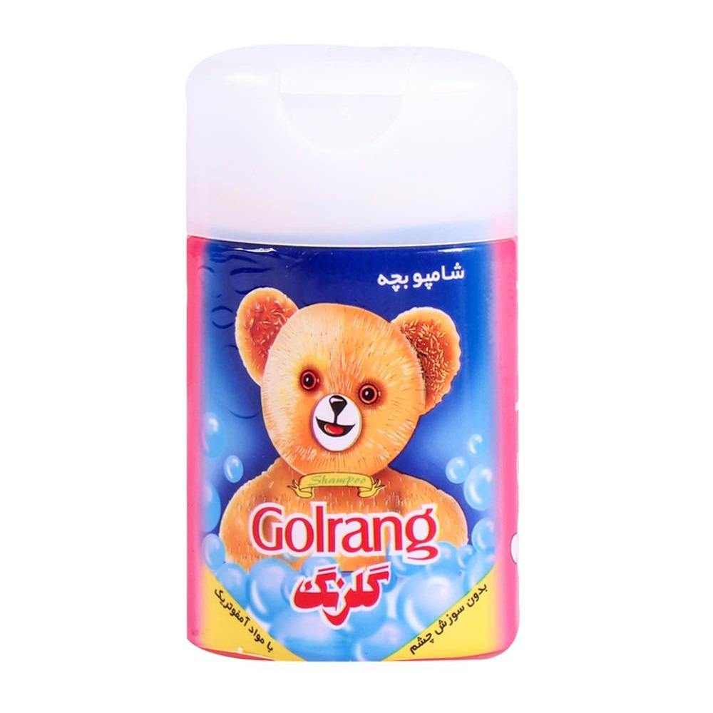 شامپو بچه گلرنگ مدل خرس حجم 110 میلی لیتر بسته 24 عددی