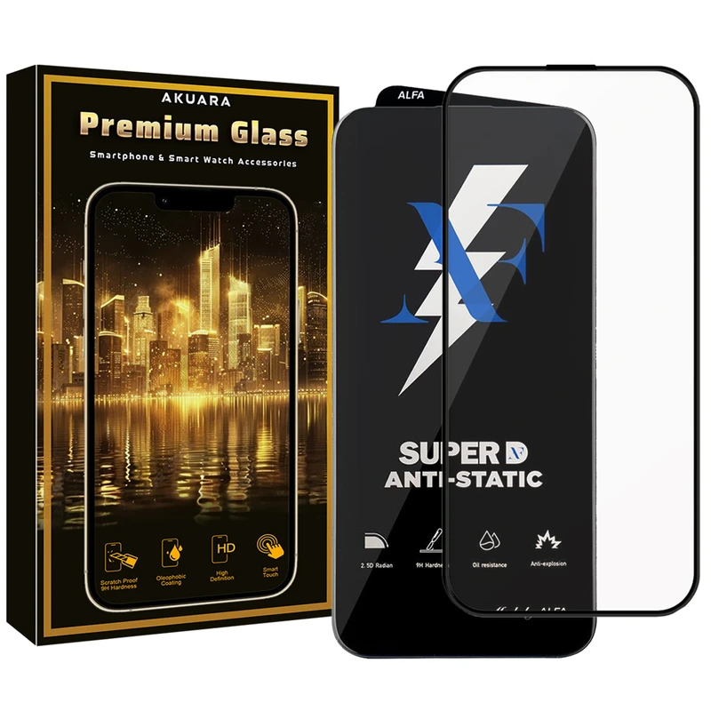 محافظ صفحه نمایش آکوآرا مدل Premium SuperD ASD1 مناسب برای گوشی موبایل اپل iphone 13