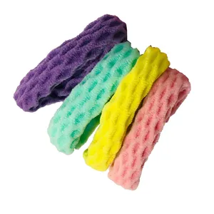 کش مو زنانه مدل پفکی مجموعه 4 عددی