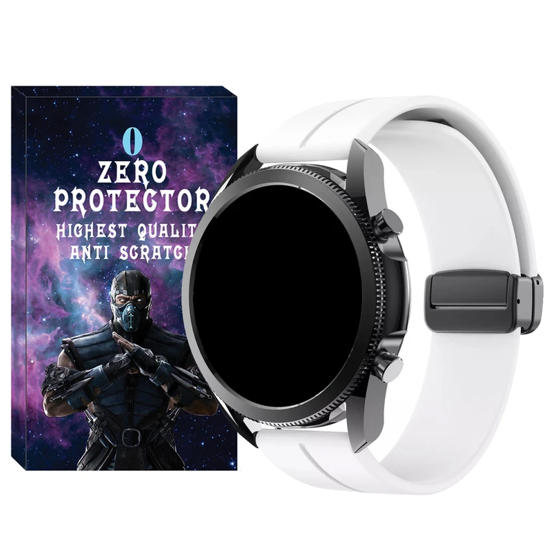 بند زیرو مدل SIC MAG ZR مناسب برای ساعت هوشمند سامسونگ Galaxy watch FE 40mm
