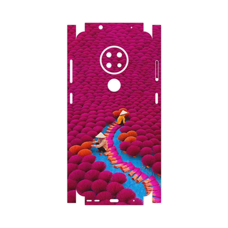 برچسب پوششی ماهوت مدل Vietnam Incense Wood Farms-FullSkin مناسب برای گوشی موبایل نوکیا 7.2