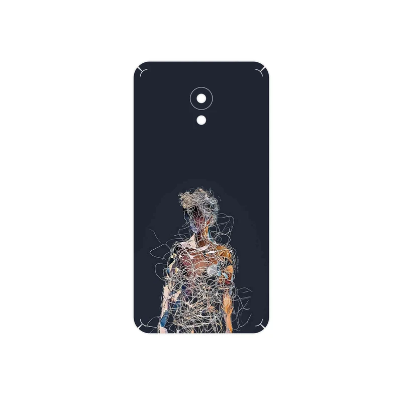 برچسب پوششی ماهوت مدل Strings Digital Art 1 مناسب برای گوشی موبایل میزو M5