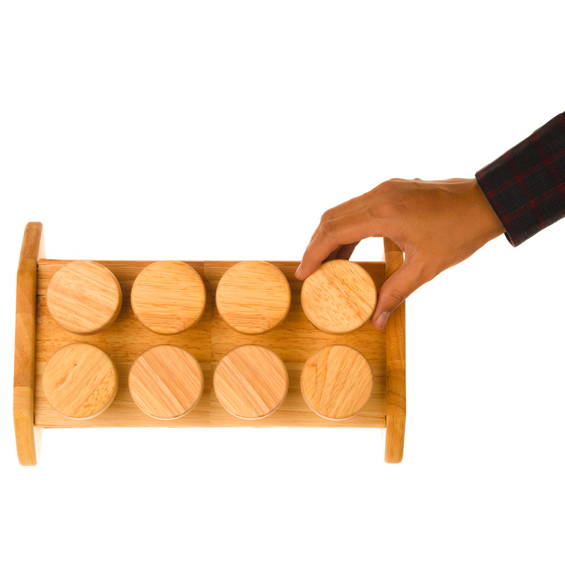 ست جا ادویه 8 پارچه مدل NATURE کد K983